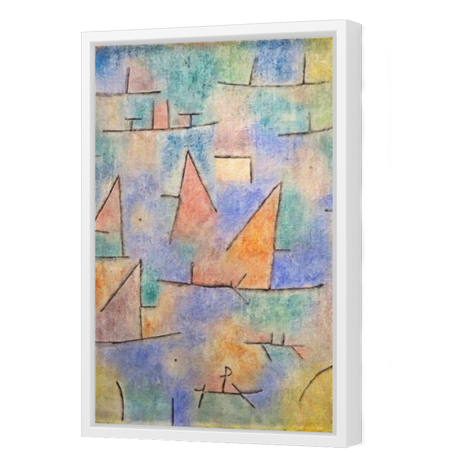 Thumbnail for Canvas - White Floating Frame