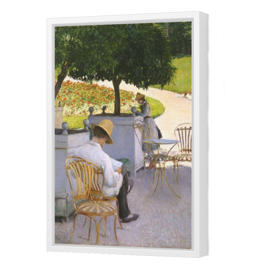 Thumbnail for Canvas - White Floating Frame