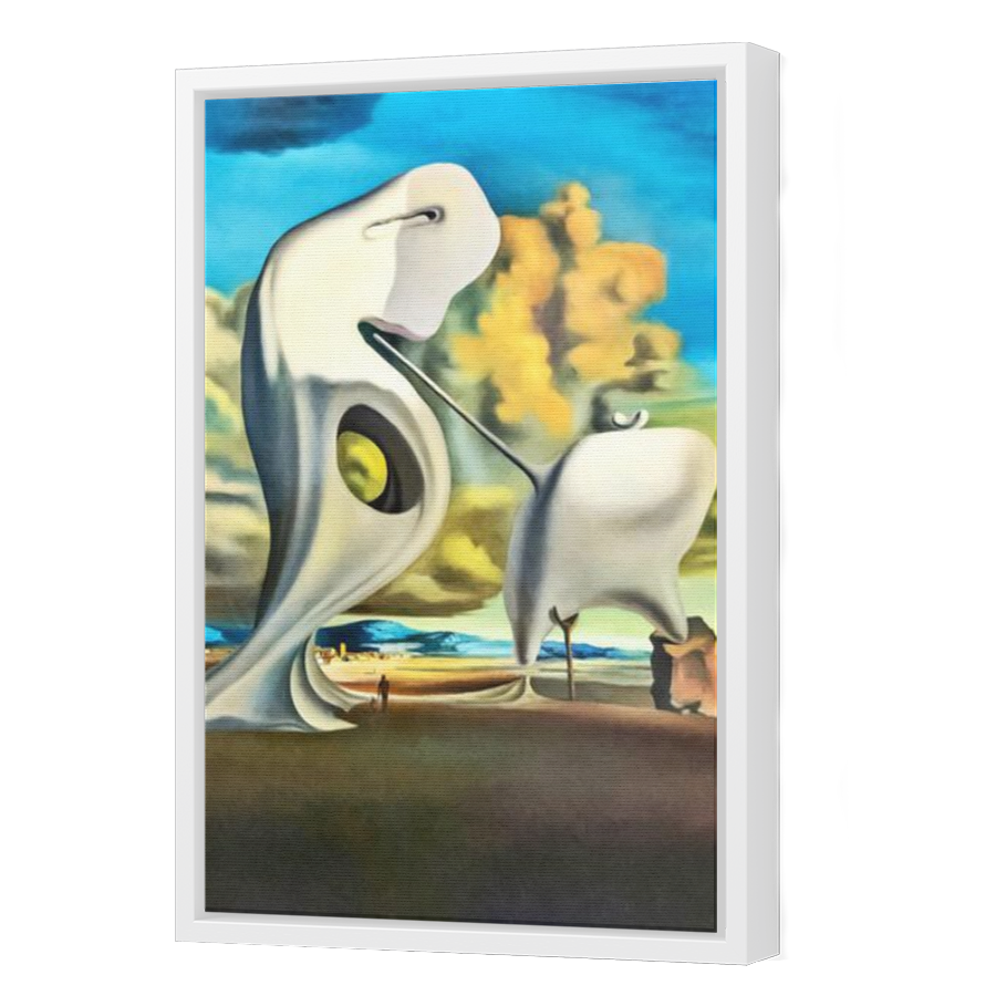 Thumbnail for Canvas - White Floating Frame