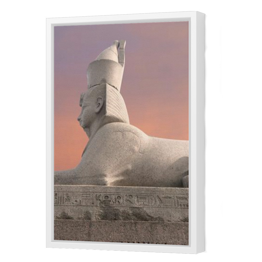 Thumbnail for Canvas - White Floating Frame