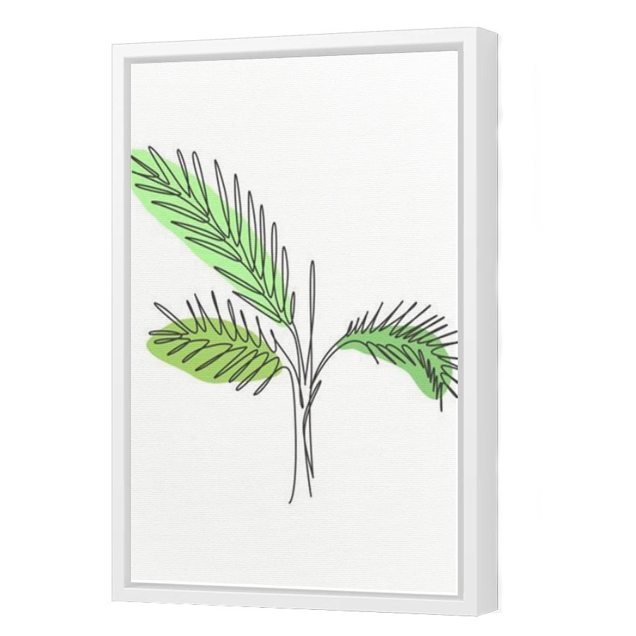 Thumbnail for Canvas - White Floating Frame