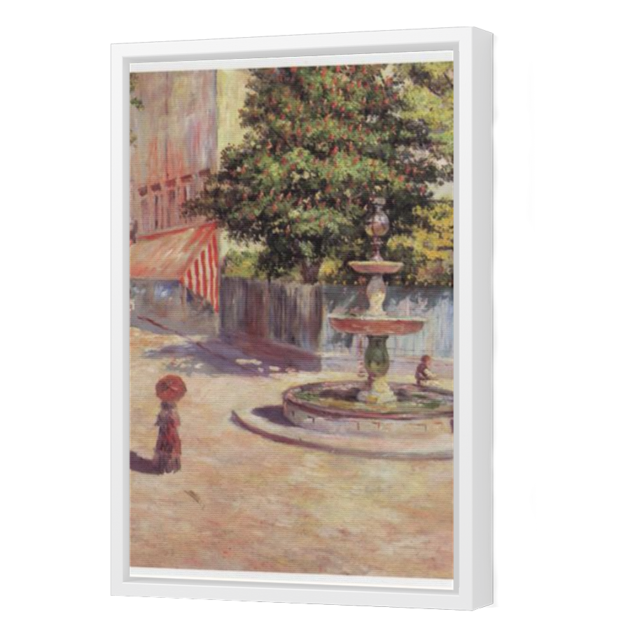Thumbnail for Canvas - White Floating Frame