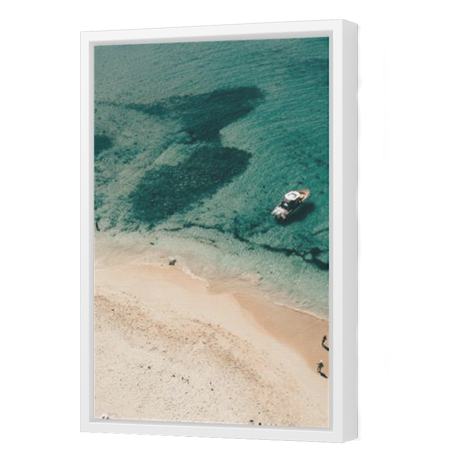 Thumbnail for Canvas - White Floating Frame