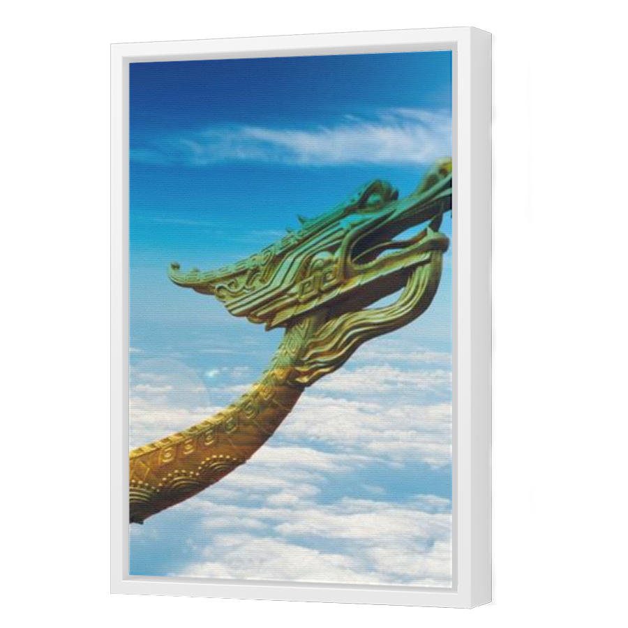 Thumbnail for Canvas - White Floating Frame