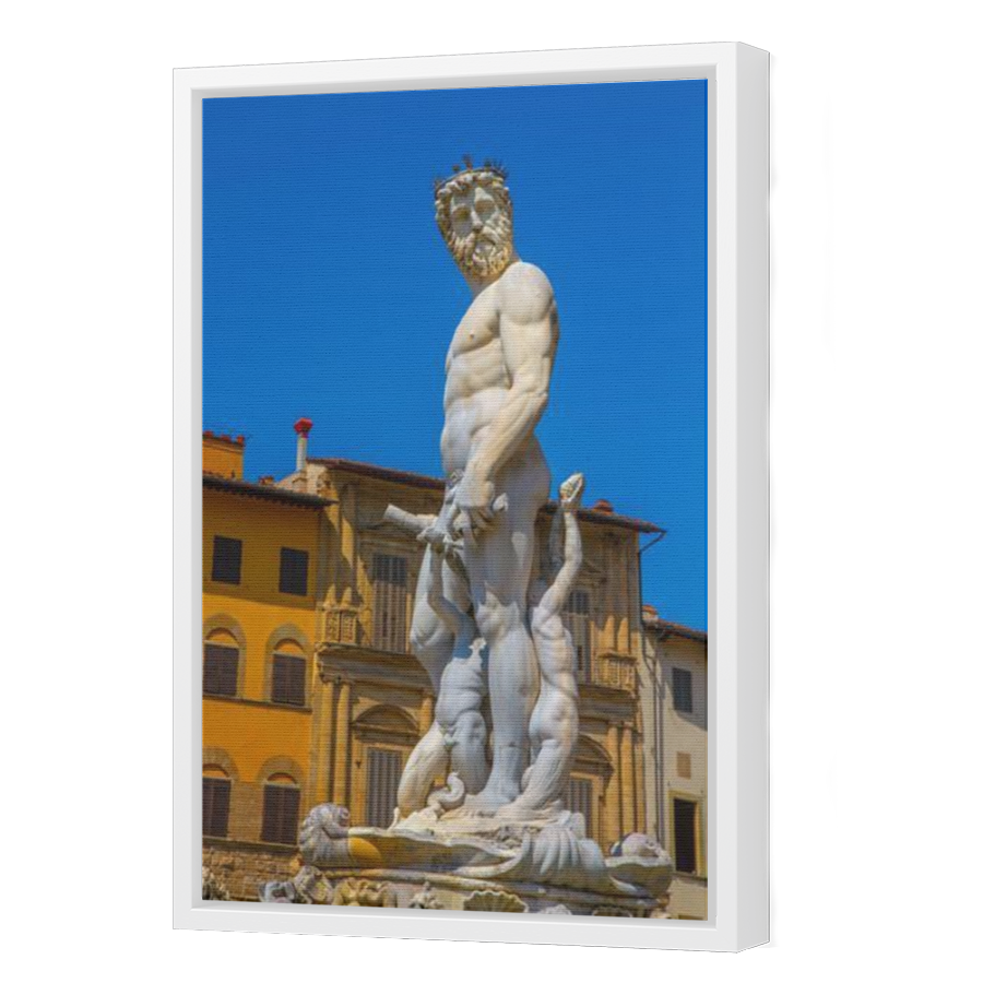 Thumbnail for Canvas - White Floating Frame