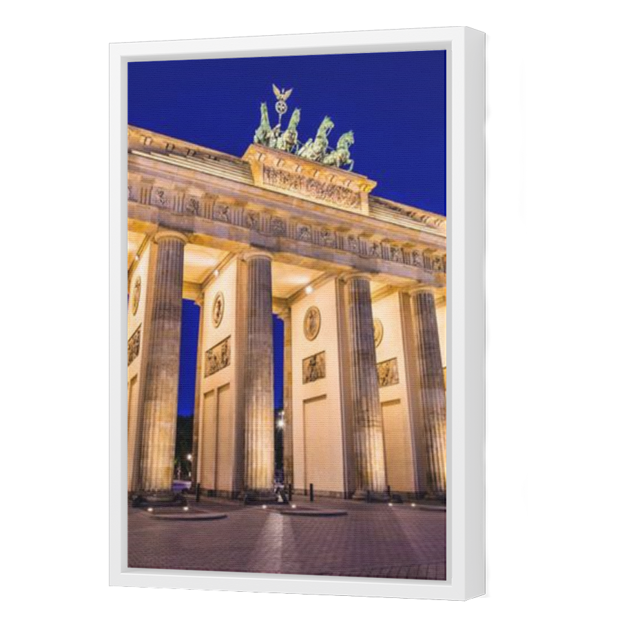 Thumbnail for Canvas - White Floating Frame