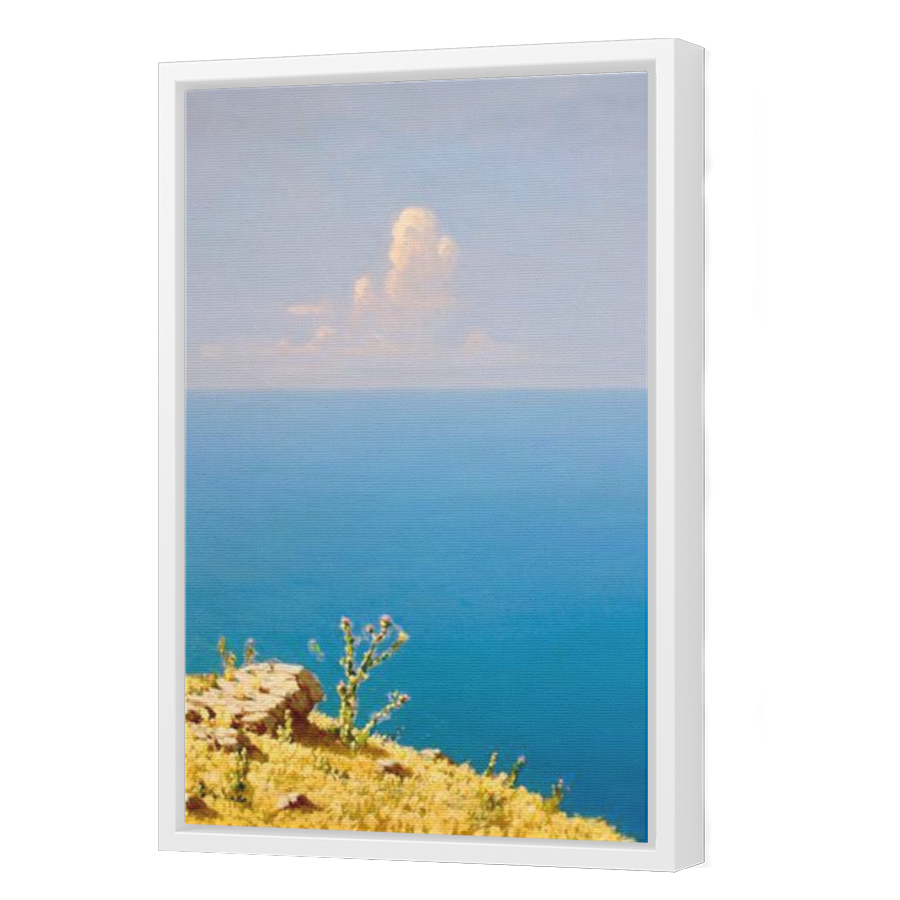 Thumbnail for Canvas - White Floating Frame
