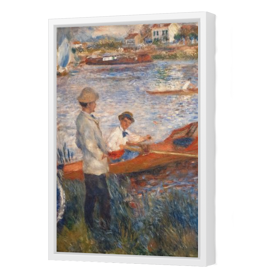 Thumbnail for Canvas - White Floating Frame
