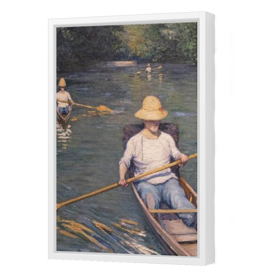 Thumbnail for Canvas - White Floating Frame