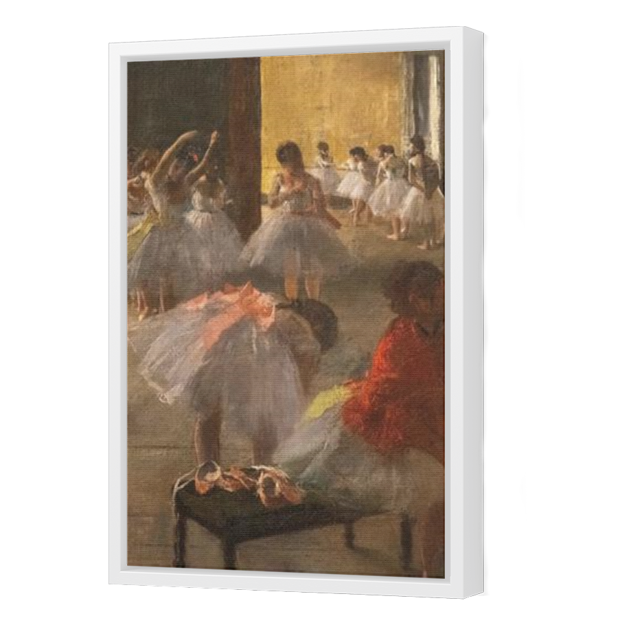 Thumbnail for Canvas - White Floating Frame