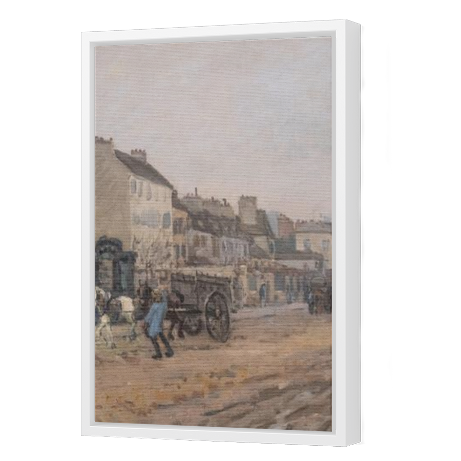 Thumbnail for Canvas - White Floating Frame