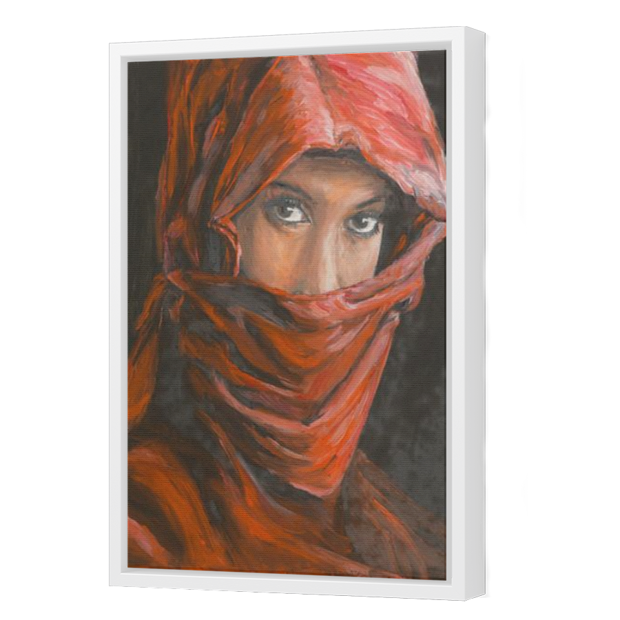 Thumbnail for Canvas - White Floating Frame