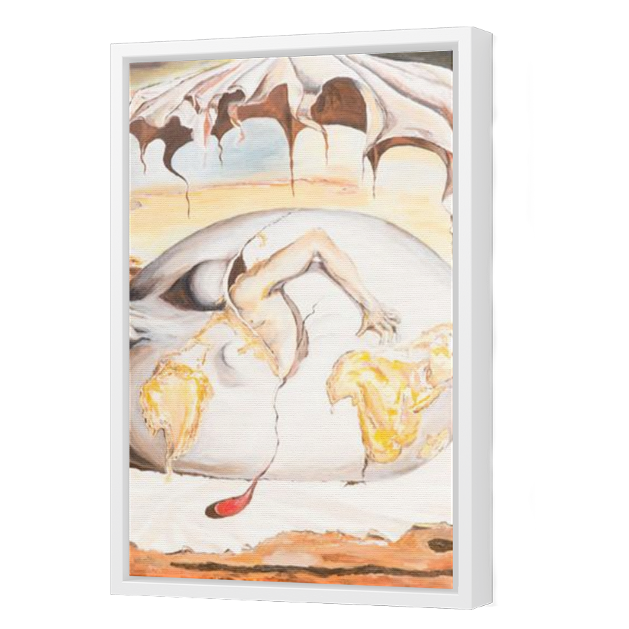 Thumbnail for Canvas - White Floating Frame