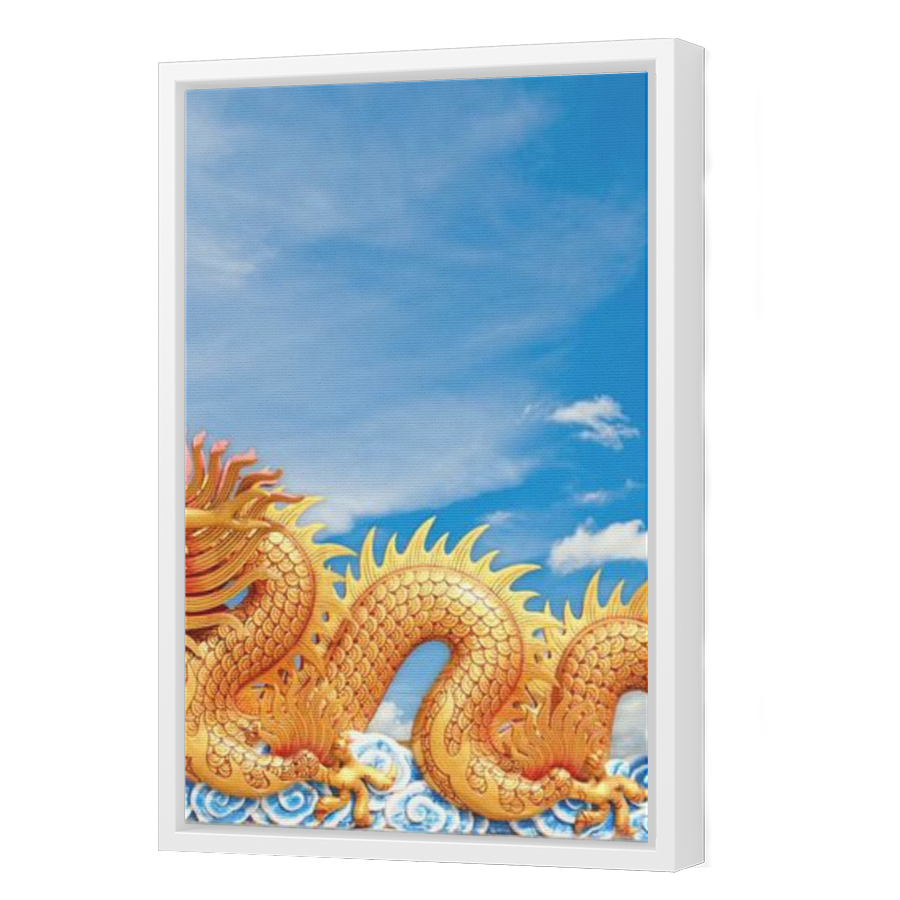 Thumbnail for Canvas - White Floating Frame
