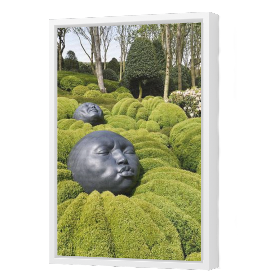Thumbnail for Canvas - White Floating Frame