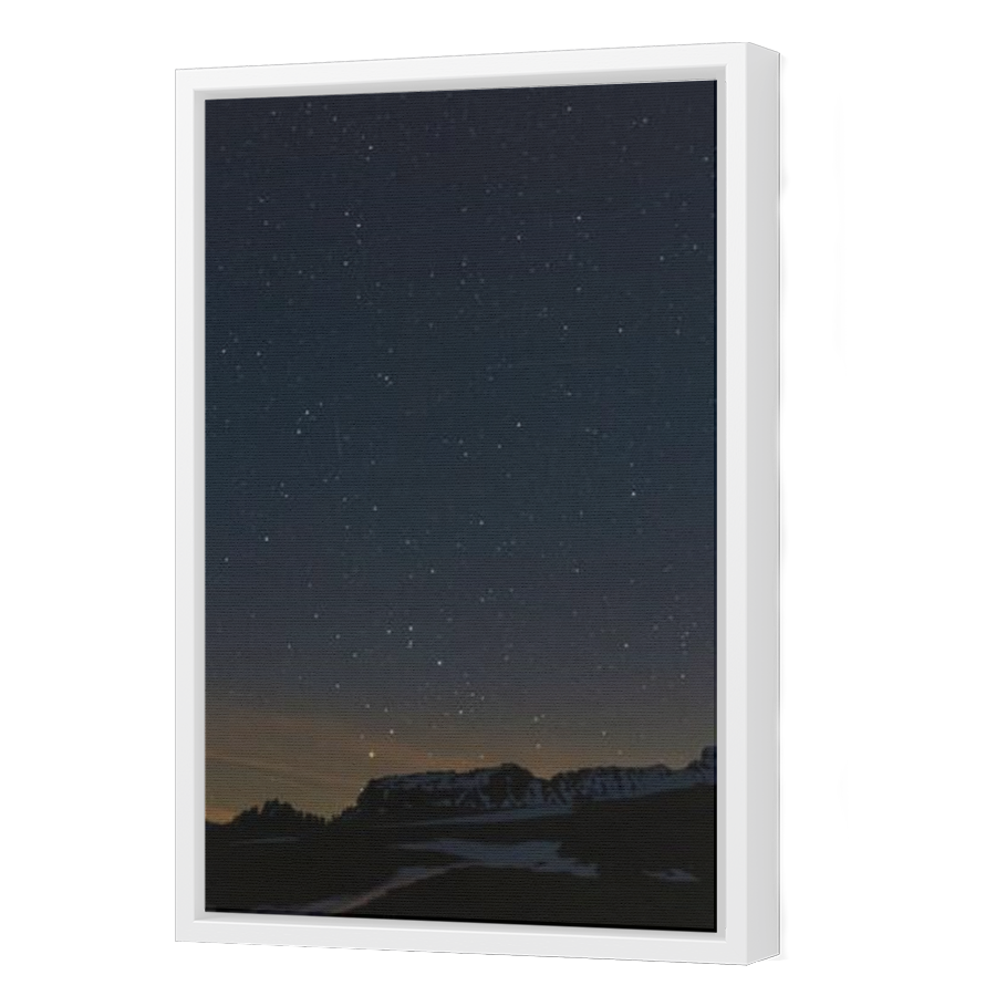 Thumbnail for Canvas - White Floating Frame