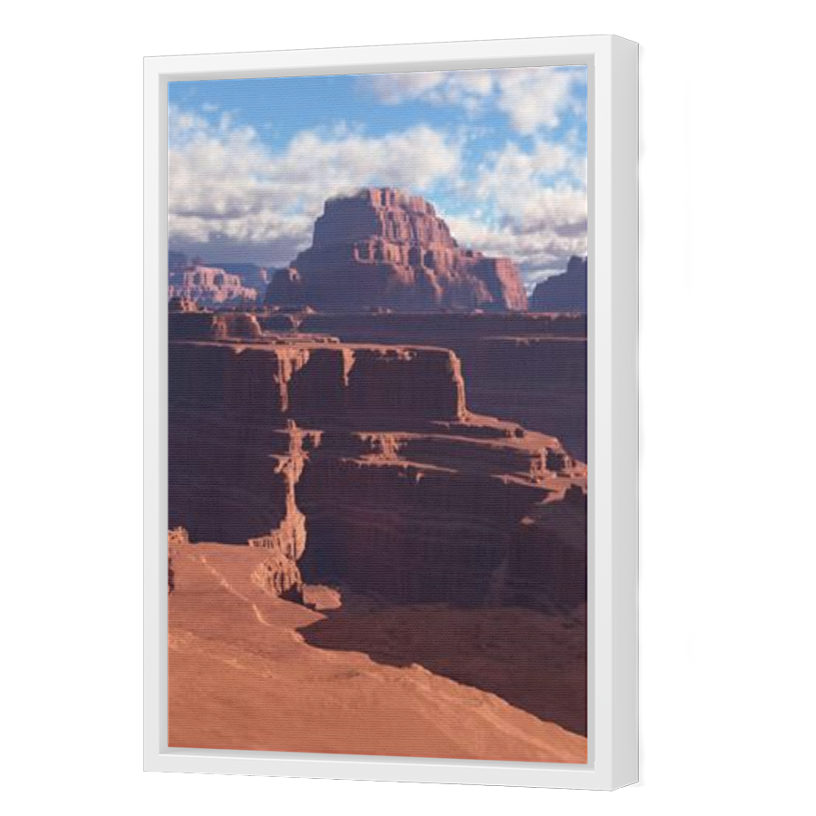 Thumbnail for Canvas - White Floating Frame