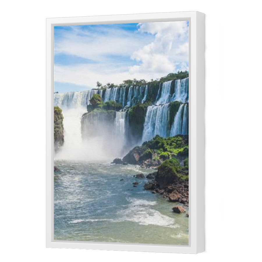 Thumbnail for Canvas - White Floating Frame