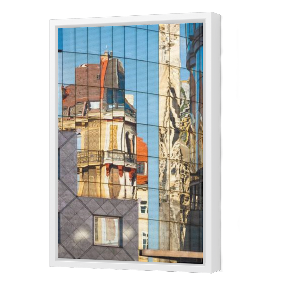 Thumbnail for Canvas - White Floating Frame