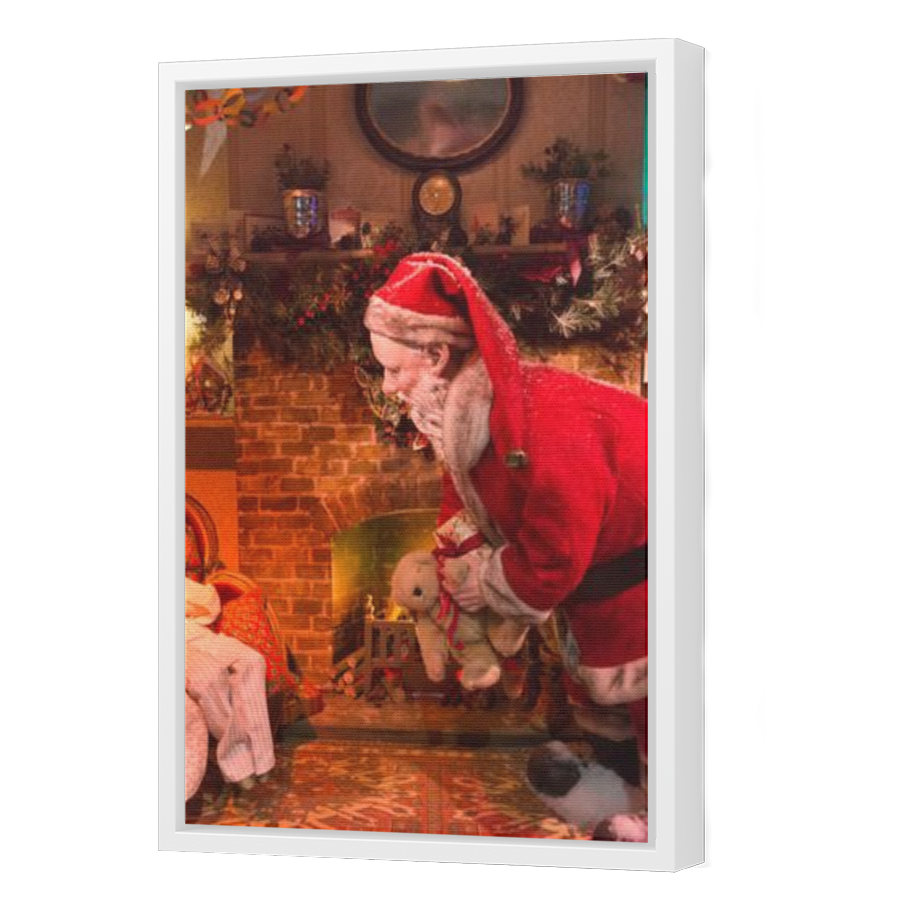 Thumbnail for Canvas - White Floating Frame