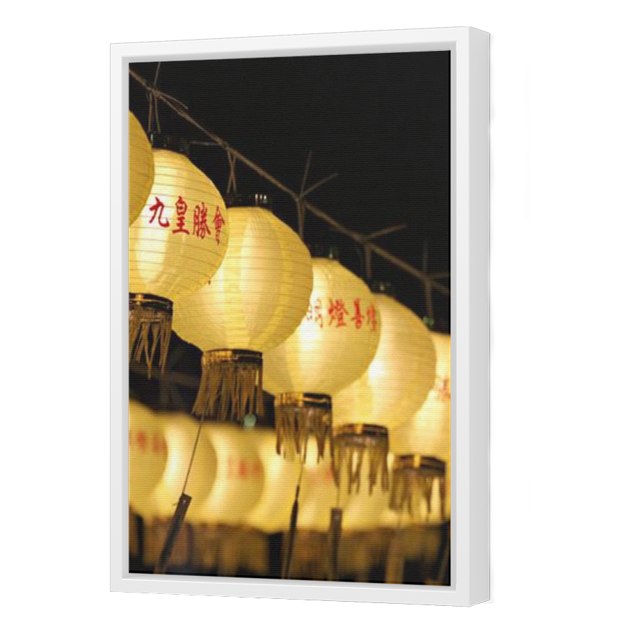Thumbnail for Canvas - White Floating Frame