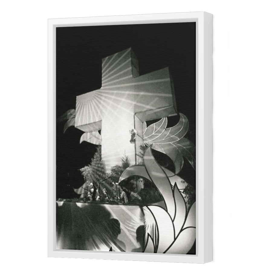 Thumbnail for Canvas - White Floating Frame
