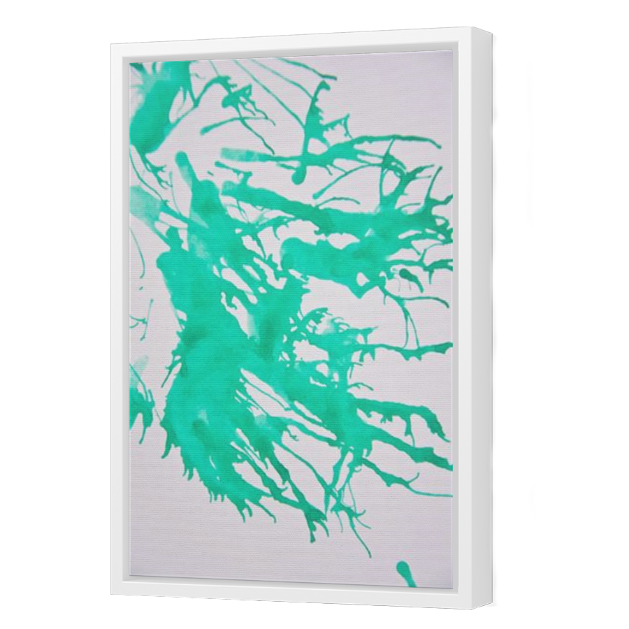 Thumbnail for Canvas - White Floating Frame