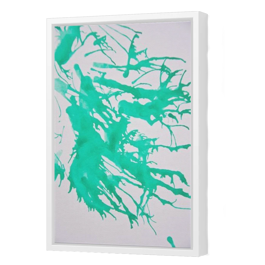 Thumbnail for Canvas - White Floating Frame