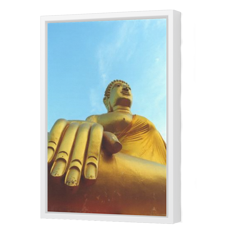 Thumbnail for Canvas - White Floating Frame