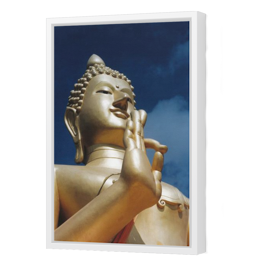 Thumbnail for Canvas - White Floating Frame
