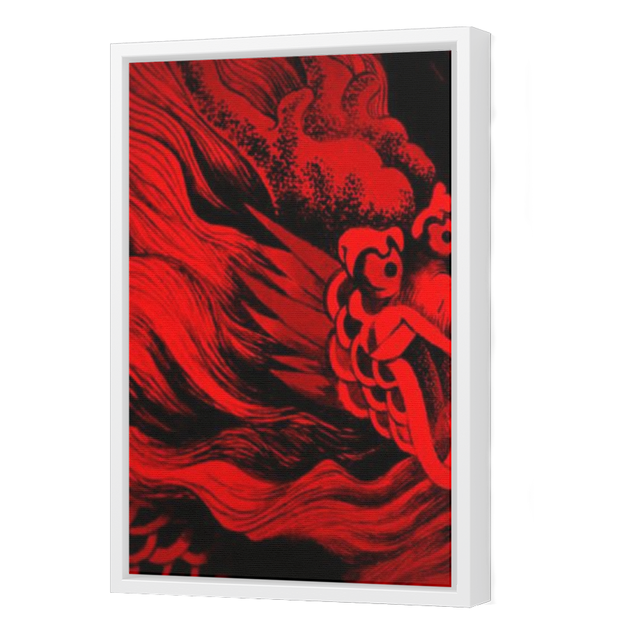 Thumbnail for Canvas - White Floating Frame