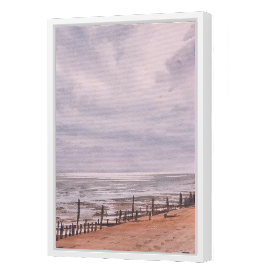 Thumbnail for Canvas - White Floating Frame