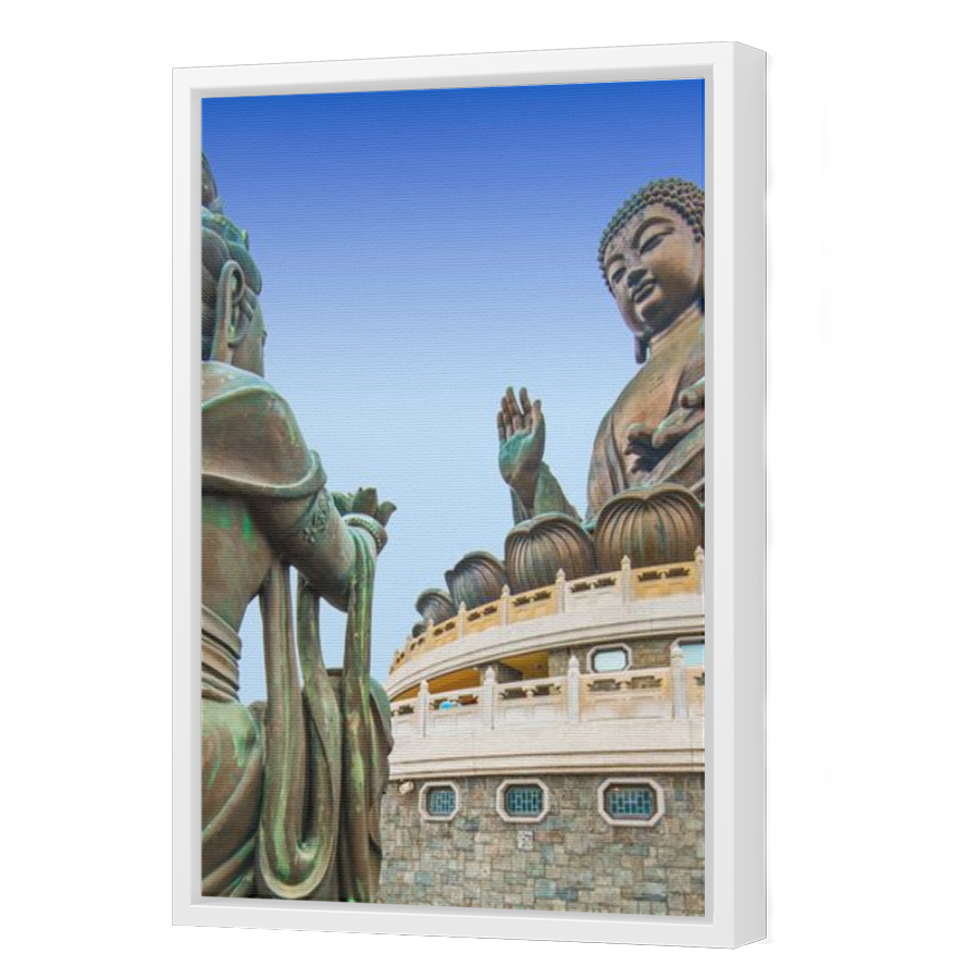 Thumbnail for Canvas - White Floating Frame