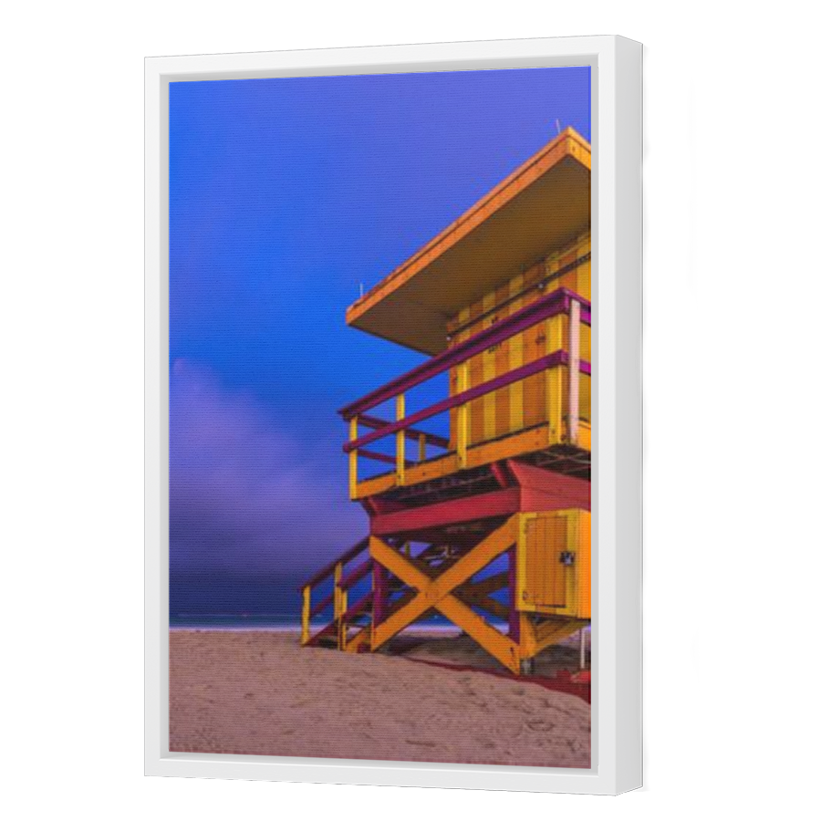 Thumbnail for Canvas - White Floating Frame