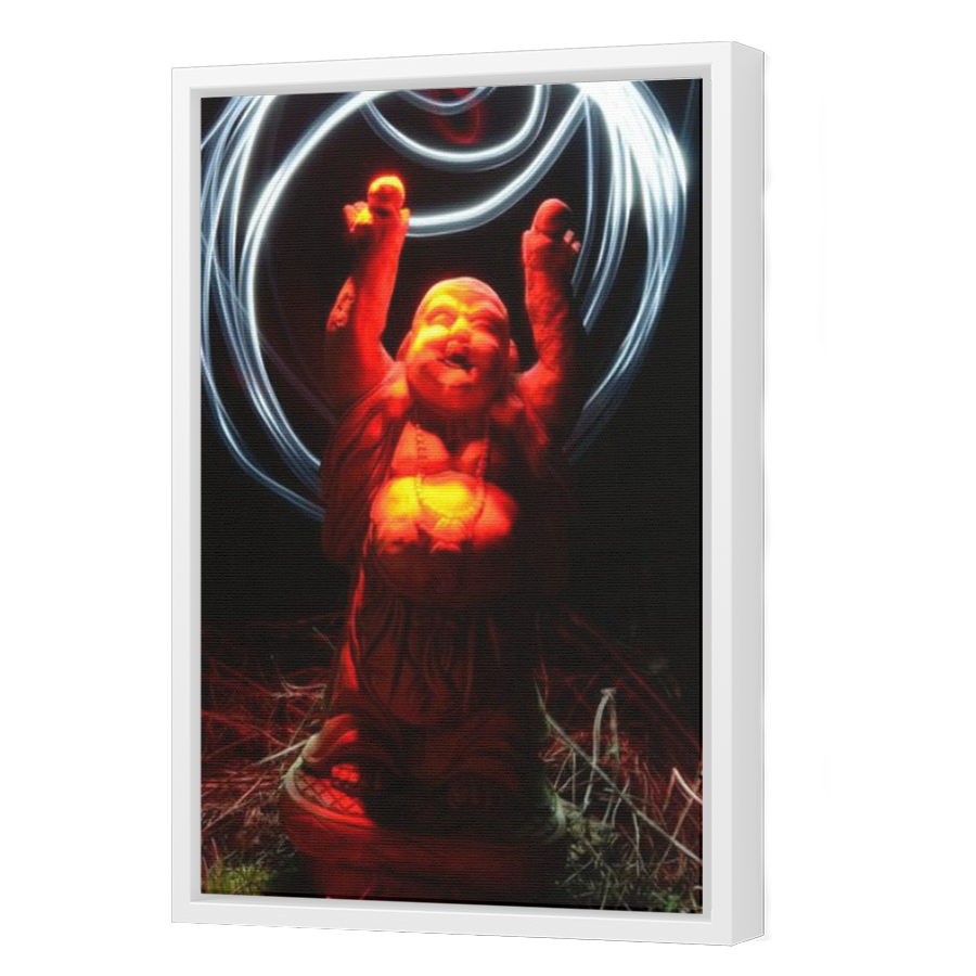 Thumbnail for Canvas - White Floating Frame