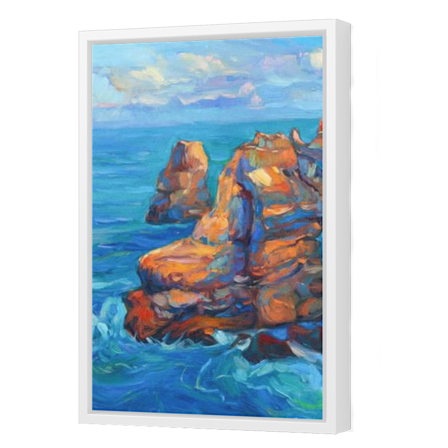 Thumbnail for Canvas - White Floating Frame