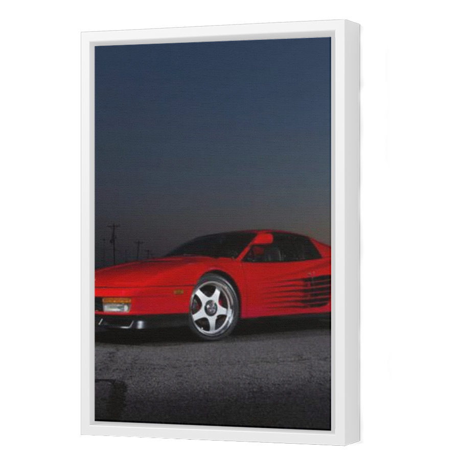 Thumbnail for Canvas - White Floating Frame