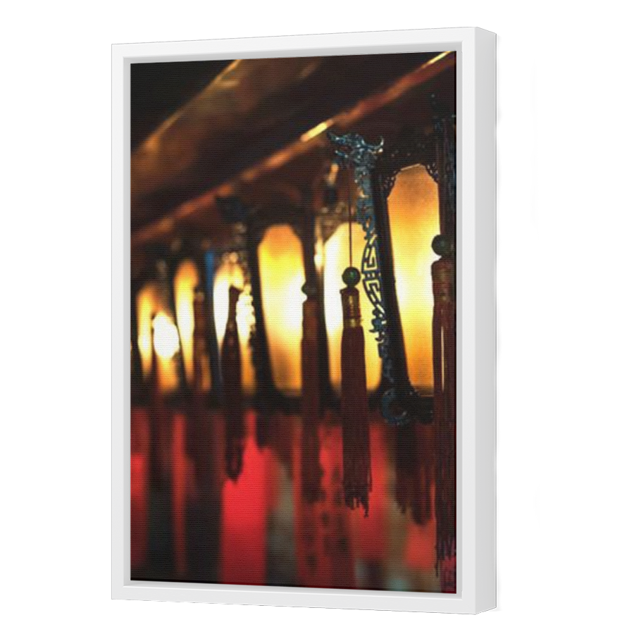 Thumbnail for Canvas - White Floating Frame