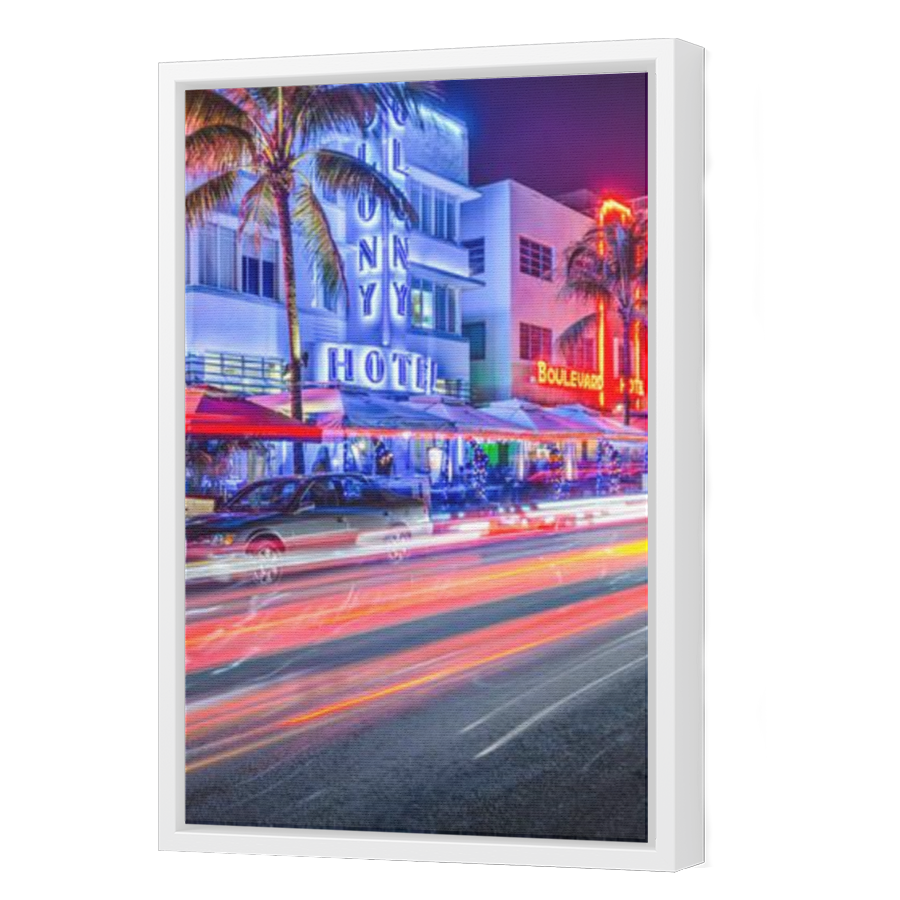 Thumbnail for Canvas - White Floating Frame