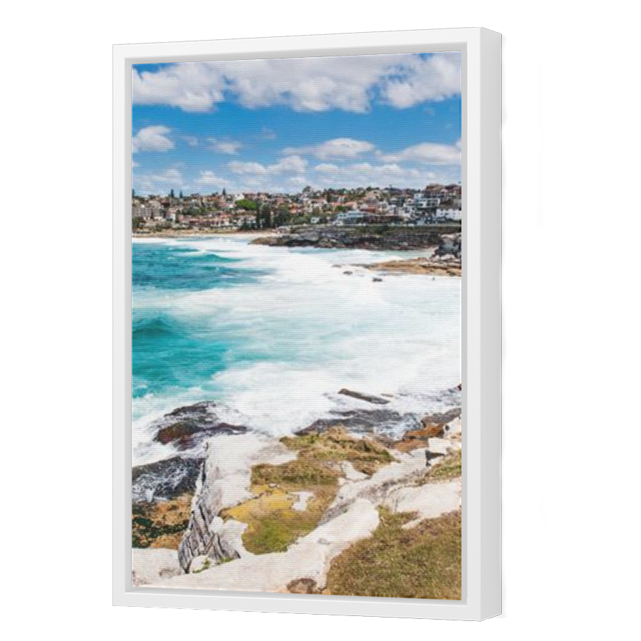 Thumbnail for Canvas - White Floating Frame