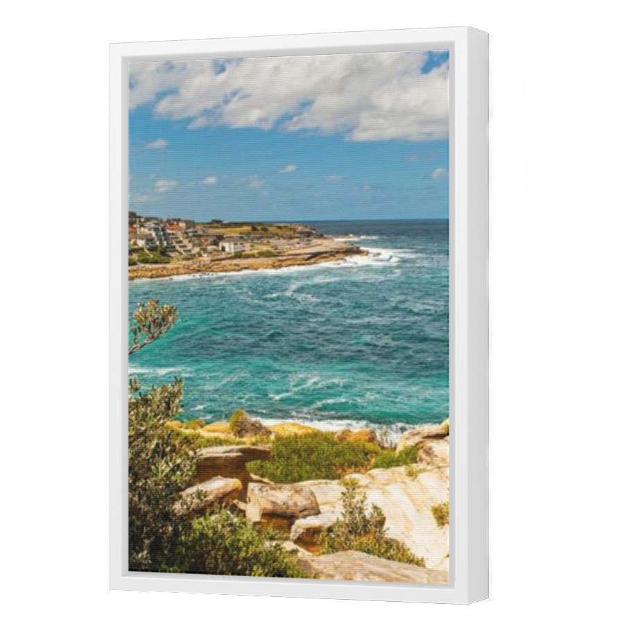 Thumbnail for Canvas - White Floating Frame