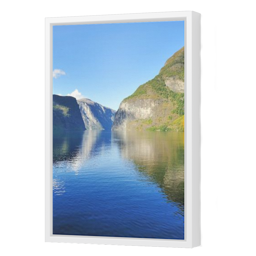 Thumbnail for Canvas - White Floating Frame