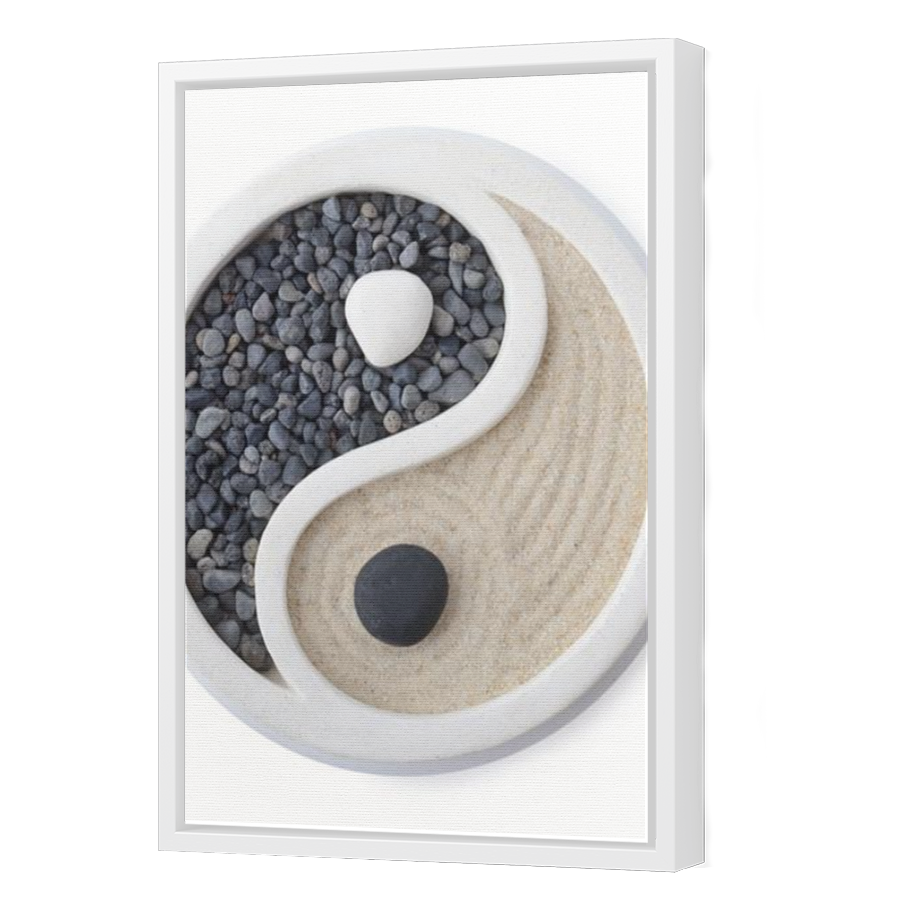 Thumbnail for Canvas - White Floating Frame