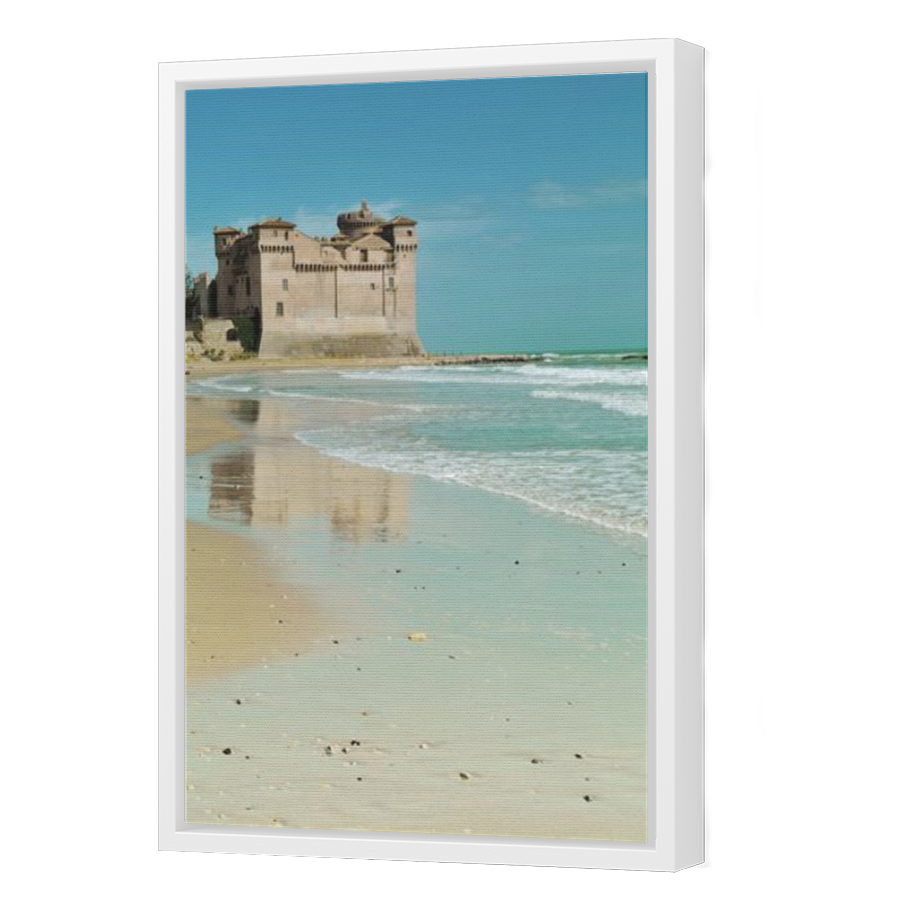 Thumbnail for Canvas - White Floating Frame
