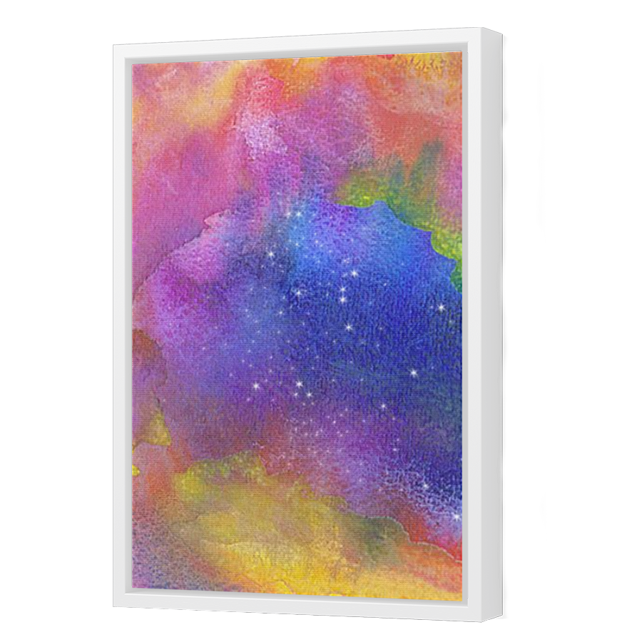 Thumbnail for Canvas - White Floating Frame