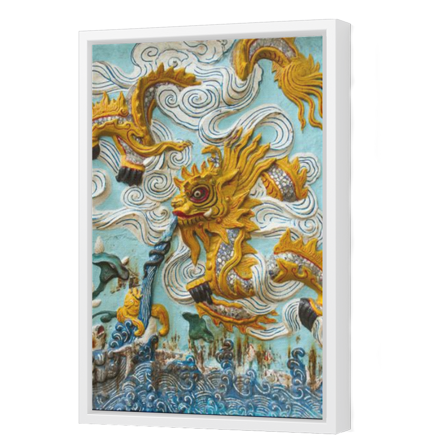Thumbnail for Canvas - White Floating Frame