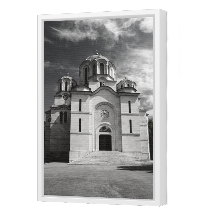 Thumbnail for Canvas - White Floating Frame