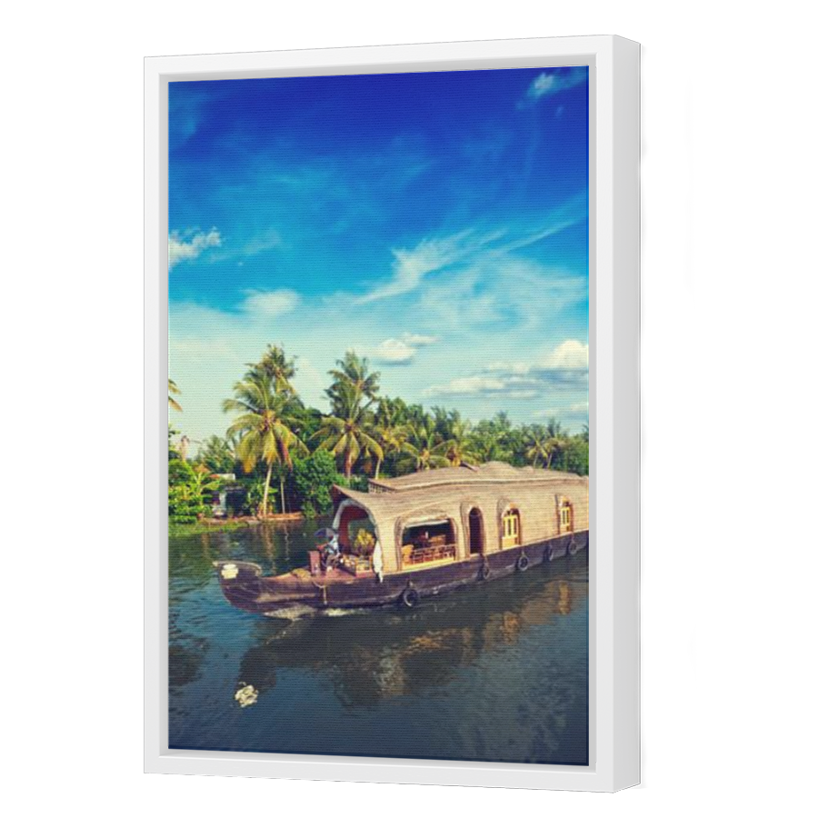 Thumbnail for Canvas - White Floating Frame