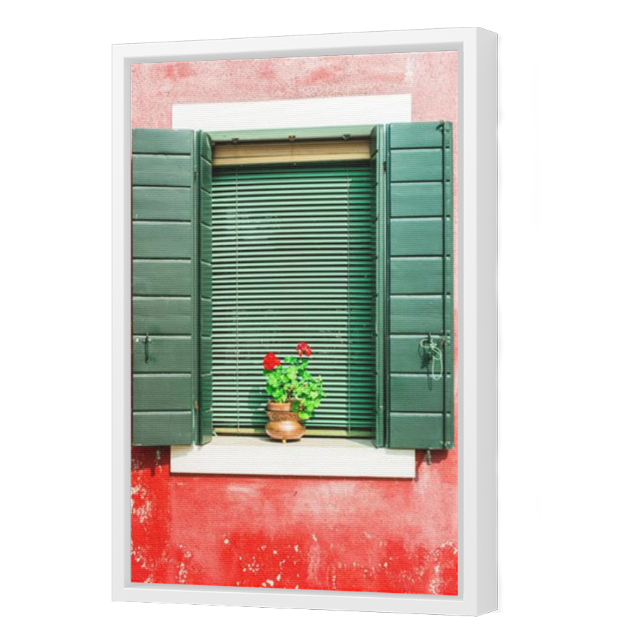 Thumbnail for Canvas - White Floating Frame