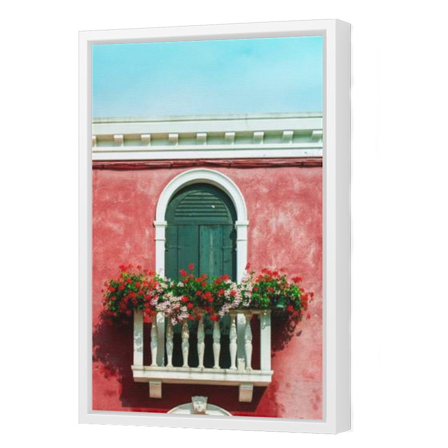 Thumbnail for Canvas - White Floating Frame